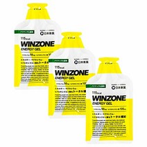일본 신약 WINZONE(윈존) 에너지 젤 3봉 파인애플 풍미 ENERGY GEL 국내 제조 히드록시시트르산 마그네슘 에너지 보급 日本新薬 WINZONE（ウィンゾーン）エナジージェル