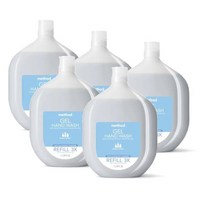 메소드 핸드워시리필 손세정제리필 젤 핸드솝 액체비누 리필 34oz 스위트 워터 1L METHOD Gel Hand Soap Refill Sweet Water, 5개
