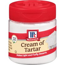 [teacadrw] 1.5 Ounce (Pack of 1) Cream of Tartar McCormick Cream Of Tartar 1.5 oz, 1