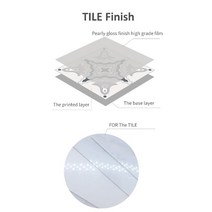 데코타일 접착식데코타일 바닥 현관 Funlife custom1015202530cm 자체, 타일을 위해, 15x15cm