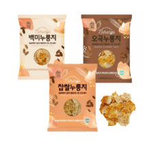 미식백과 간식용 누룽지 25개 3종, 오곡누룽지 60g x 25개