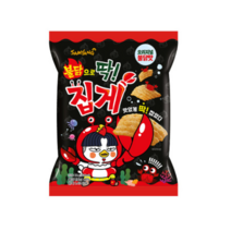 삼양 불닭으로 딱 집게 70g 봉지과자 5봉 간식 스낵, 5개