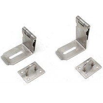 소형 직각 꺽임 걸쇠 잠금 장치 보안 열쇠 빗장 고리 자물쇠, 단품