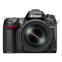 니콘 d7000 16.2 메가픽셀 디지털 SLR 카메라와 18-105mm 렌즈(블랙)