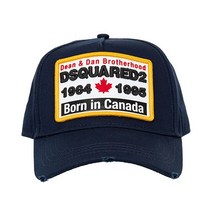 23SS DSQUARED2 로고 베이스볼 캡모자 네이비 BCM055205C00001