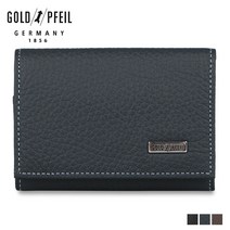 [최대 1000 엔 OFF 쿠폰 배포 중] 골드 파일 GOLD PFEIL 지갑 동전 지갑 동전 케이스 남성 가죽 SUPERIOR COIN CASE 블랙 네이비 다크 브라운 블랙 GP24570