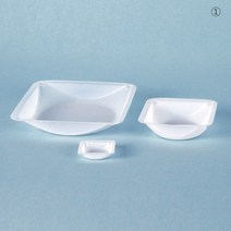 LabPlasti제품 웨잉디쉬 플라스틱 평량 접시 Square Blue Square Boat shape Hexagonal Shape 정전기 방지용 Anti-static, 보트형 10ml 250ea/pk