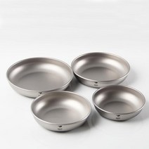 Keith 티타늄 플레이트 캠핑 티타늄 접시 접시 야외 식기 캠핑 플레이트 칼 붙이 150ml-450ml ti5371 dropshipping, Ti5373