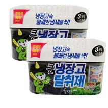 Tsm 산도깨비 큰 냉장고 탈취제 1+1 냉장고 속 불쾌한 냄새 싹!, 산도깨비 큰냉장고 탈취제(숯2개)