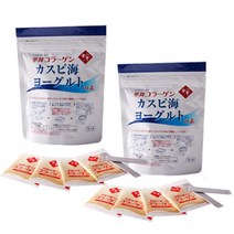 [하나마이] 정품 카스피해 유산균 종균 플레인 요거트 2세트_간편히 만들어먹는 무설탕 요거트 스타터, 2세트, 요구르트스타터 1.5gx2포 + 콜라겐 5gx4포