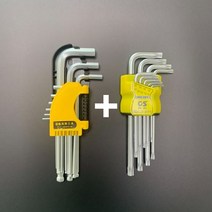 렌치, 육각렌치 + 별렌치 세트