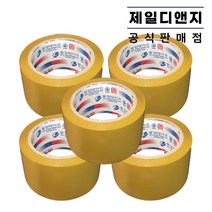 동양테이프 박스테이프 투명 베이지 40m 50m 5개단위 판매, 베이지 50m, 5개