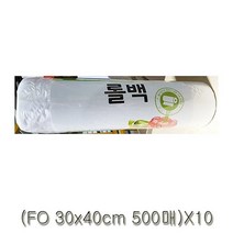 FO 롤백 업소용 30x40cm 500매 X10 대용량롤백, 없음