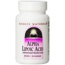 (3개) 소스내추럴스 알파리포산 300mg 30캡슐, 단품, 단품