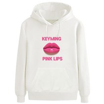 키밍 Pink Lips 맨투맨 후드티 여자 여성 긴팔 우정룩