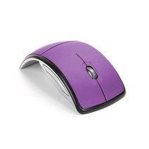 펜마우스 전자펜마우스 무선 펜마우스 블루투스 마우스 2.4G 미니 무선 마우스 Foldable 여행 USB 수신기, 04 Purple, 한개옵션1