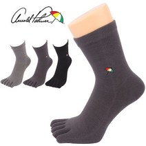 아놀드파마 AP5918 남자 발가락 중목 양말 5켤레