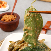된장콩잎장아찌 된장콩잎 절임된장콩잎장아찌 된장콩잎 된장 콩잎 장아찌 절임, 1봉, 900g