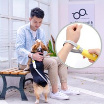 츄펫 핸들러 애견 강아지 리드줄 강아지줄 산책줄, 블랙