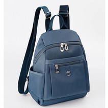 베이직 여성백팩 가벼운 나일론 천가방 50대 백백