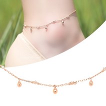 14K 퓨어 워터드롭 발찌