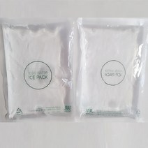 와이디무역 [환경을 위한 한걸음] 100% 물아이스팩 완제품, 01.PE워터팩-소(12x17)128개