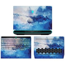 에일리언ware-M17 R5 X14 R1 X17 R2 2022 용 PVC 비닐 데칼 스킨 에일리언웨어 X15 M15 R6 보호 필름, For M15 R4 2021, B505-6