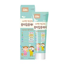 키즈세이프 어린이 치약 고불소 충치집중케어 60g (7세이상)