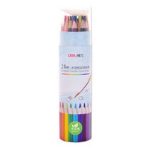 그릿(Grit) 수용성 색연필 물감 세트 색칠 아트 그림그리기 연필 채색, 24색