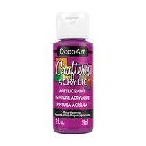 공예몰 데코아트 크래프터 아크릴물감 2oz, 30_Deep Magenta