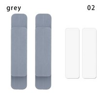 문고리 샷시손잡이 교체 방 화장실 중문손잡이 옛날 자체 접착 도어 핸들 붙여 넣기 오픈 슬라이딩 유리 창 캐비닛 서랍 옷장 다기능, 회색-2