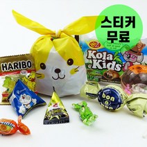 소소야 어린이집 생일선물 답례품 과자 간식 선물 세트 간식꾸러미 구디백, 1개, 05_옐로우팬더