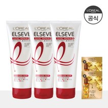 [로레알파리] [기획세트][로레알 파리]토탈 리페어 미라클 헤어팩 170ml 3개+랜덤오일, 상세 설명 참조, 상세 설명 참조, 상세 설명 참조