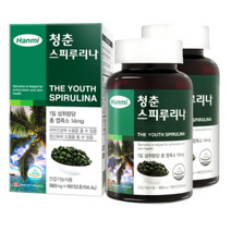 한미헬스 청춘 스피루리나, 180정, 2개