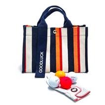 WIN 골프 여성 파우치 라운딩 골프공 가방, 2. 타탄체크 골프 파우치