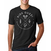 할리데이비슨 티셔츠 용품 악세사리 패션 멋진 남자 t 셔츠 남자 재미 tshirt 모토 guzzi 정비사 로고-다크 사용자 정의 인쇄 된 t-셔츠, 검은색, 4xl
