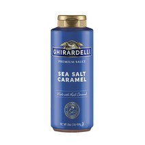 기라델리 스퀴즈보틀 초코소스 카라멜 화이트 커피소스, 스퀴즈보틀 씨솔트카라멜소스454g