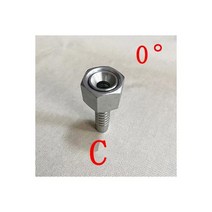 유압호스 고압 Metric M10-42 유압 콘 호스 엔드 withold 유형 튜브 고압 피팅 6-25mm 가시 조인트 커넥터, 01 C_12 10MM to M22x1.5