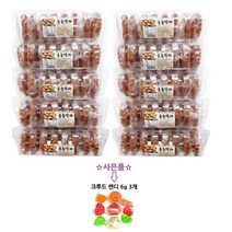정우식품 궁중약과 300g 10개 + 사은품 크루드사탕 6g 3개