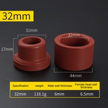 PVC용접기 플라스틱용접기핀 논가스용접기 플라스틱용접핀 202532mm 핫멜트 기계 비 스틱 다이 헤드 농축 핫멜트 다이 헤드 안티 블로킹 가정용 ppr 플라스틱 핫멜트 기계, 32mm