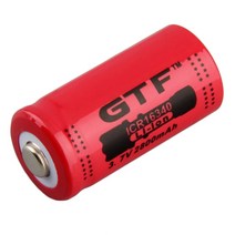 전기면도기 배터리 16340 배터리 3.7V 2800mAh CR123A 충전식 레이저 펜 LED 손전등 EU 충전기, 03 6pcs battery Charger