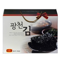 광천김 종합선물세트 혼합구성 김선물세트