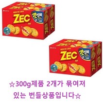 롯데제과 제크 오리지날, 300g, 4개