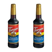 Torani 토라니 초콜릿 마카다미아 너트 시럽 750Ml 2개