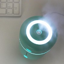 저소음 차량용 휴대용미니가습기 탁상용 책상가습기, 핑크