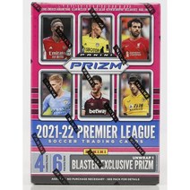 2021 - 22 파니니 프리즘 프리미어 리그 EPL soccer 6팩 카드 리테일 박스
