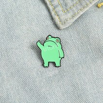 우토 밥규 개구리 뱃지