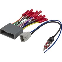 Scosche Select 2006-2010 Honda Civic 와이어 하네스 및 안테나 어댑터 번들 HA0AB와 호환 가능, 2006-2010 Honda CivicHarness