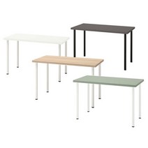 [이케아 직수입] LAGKAPTEN 테이블(120X60)+ADILS 기본다리세트, 단품