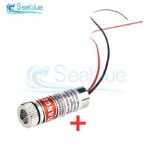 [무료배송]3-5V 650nm 5mW 조정 가능한 빔 레드 포인트/라인/크로스 레이저 모듈 헤드 유리 렌즈 초점 가능, 02 Style B